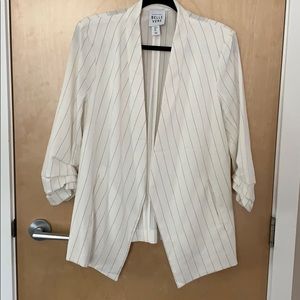 NWOT! Belle Vere Pinstripe Blazer!
